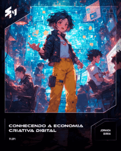 Criador desenvolvendo games ou uma equipe colaborando